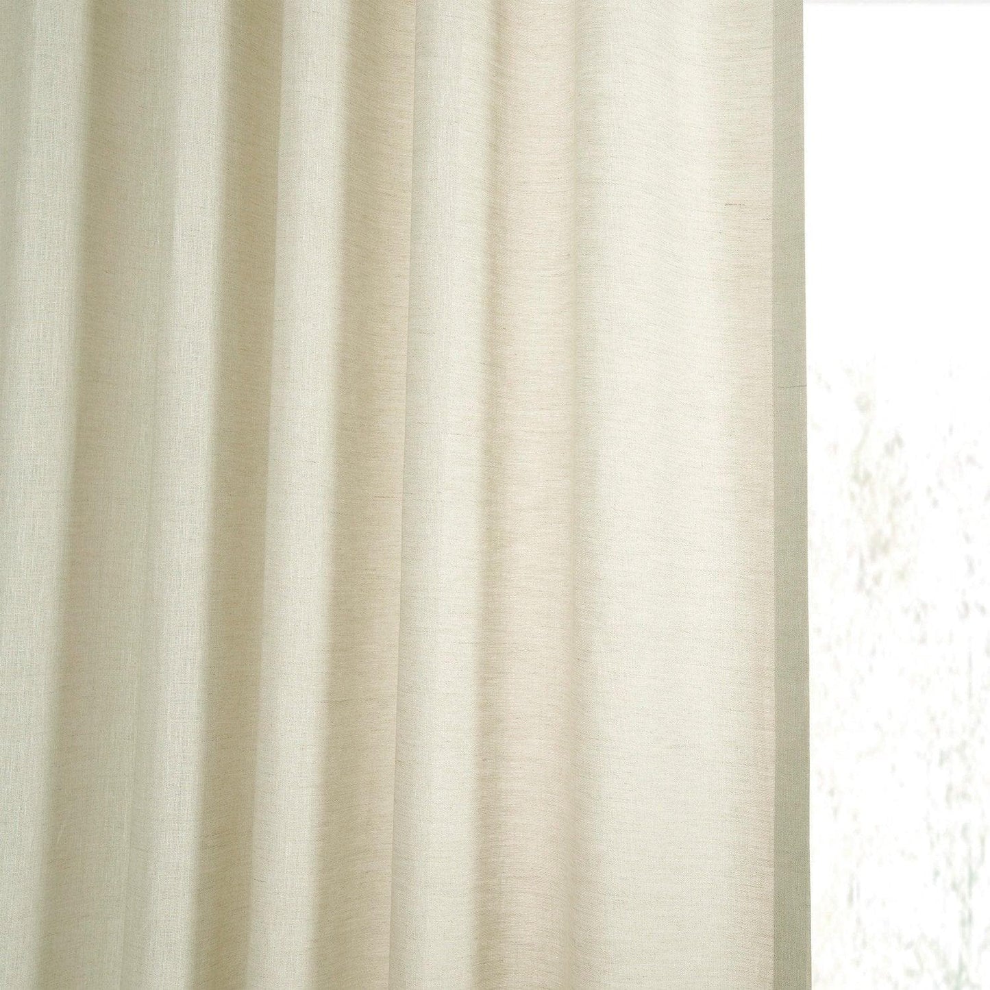 Birch Deluxe French Linen Curtain