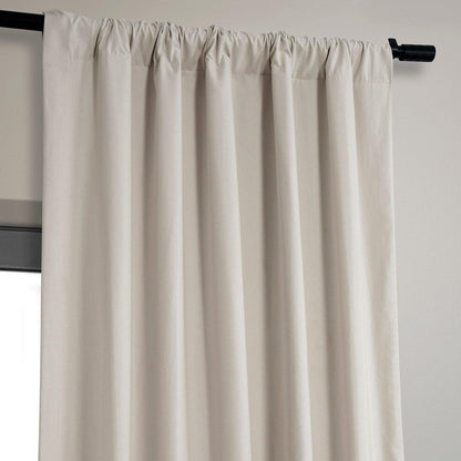 Fable Beige Dune Textured Cotton Hotel Blackout Curtain