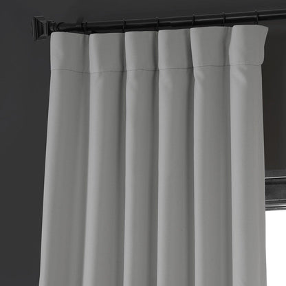 Travertine Greige Performance Woven Hotel Blackout Curtain Pair (2 Panels)