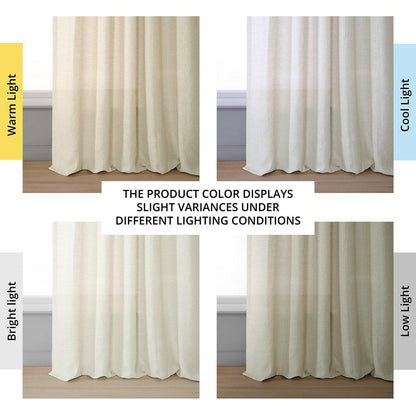 Birch Deluxe French Linen Curtain